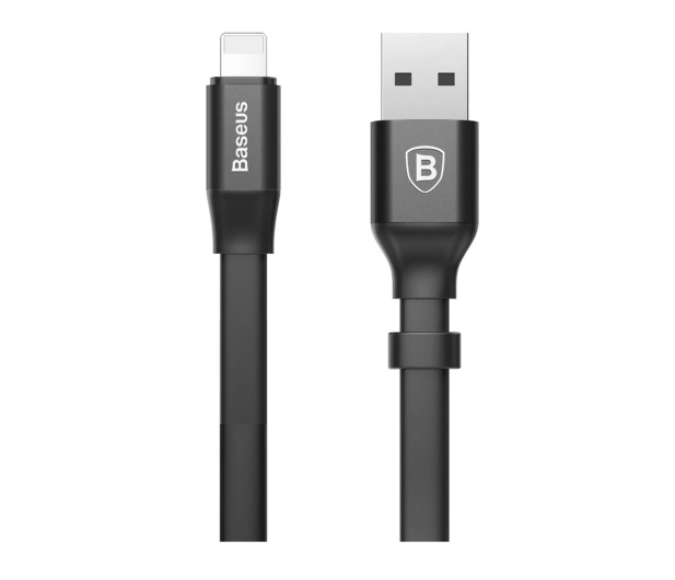 Baseus Kabel Nimble USB-A / Lightning 2A 0.23 m - czarny - 1502155 - zdjęcie 2
